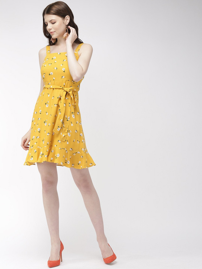 Flare Multicolor Dress 