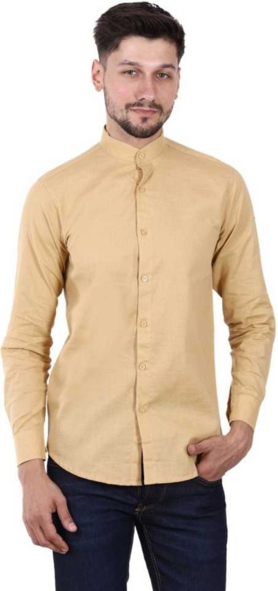 khaki shirt outfit mens