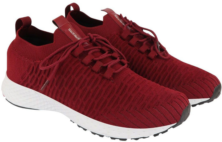 maroon running shoes mens