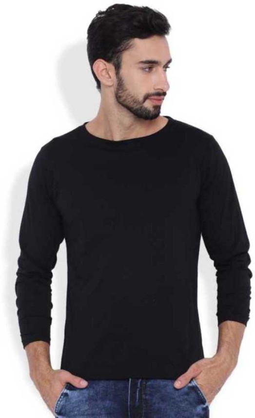 black t shirt flipkart