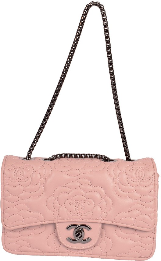 chanel pink sling bag