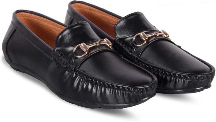 black loafer shoes flipkart