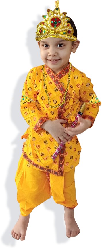 krishna dress for 3 year boy