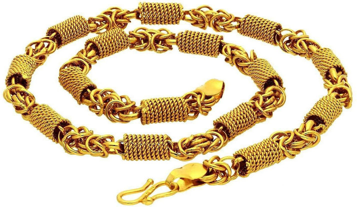 Yellow Gold Plated Chain Jewelry Gift 