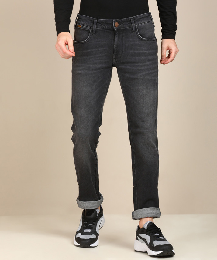 Wrangler Skinny Men Black Jeans - Buy Wrangler Skinny Men Black Jeans Online  at Best Prices in India | Flipkart.com