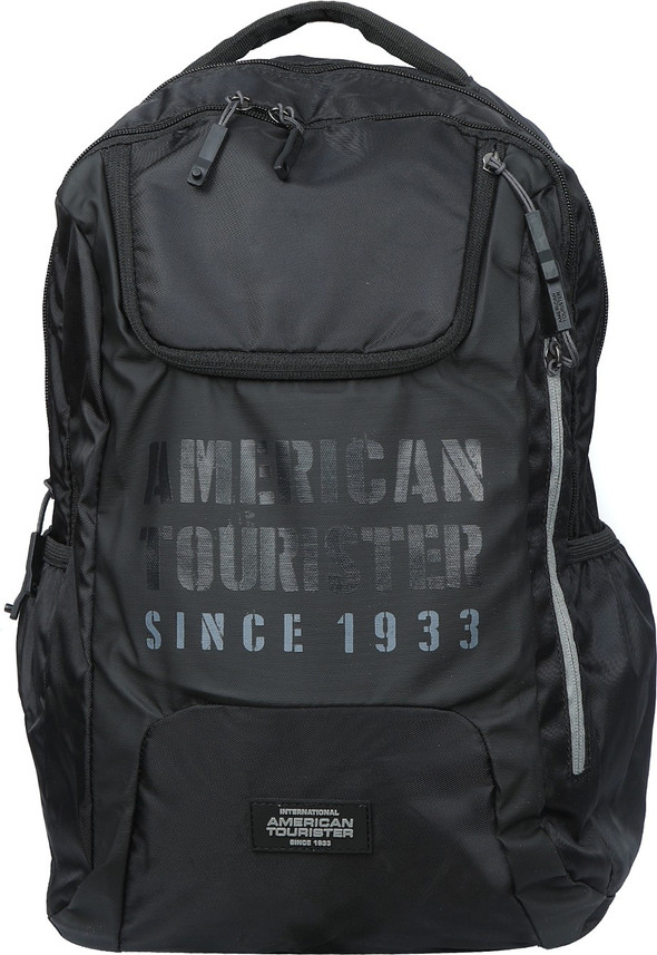 casual black backpack