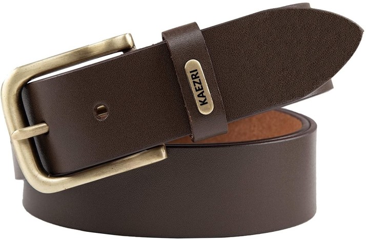 formal brown leather belt