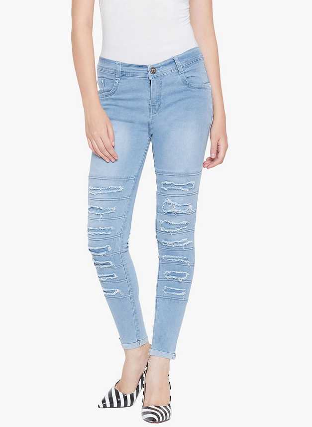 Nifty Slim Women Light Blue Jeans Buy Sky Blue Nifty Slim Women Light Blue Jeans Online At Best Prices In India Flipkart Com