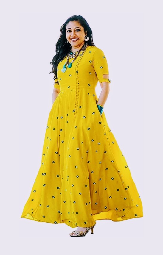 anarkali dress in flipkart