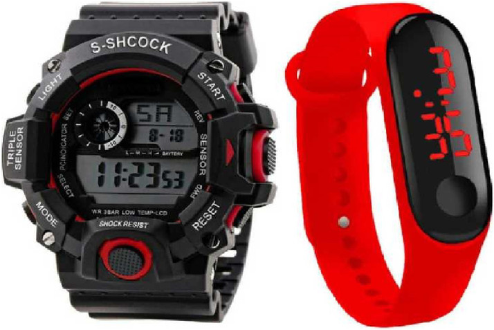 digital watch for boys flipkart