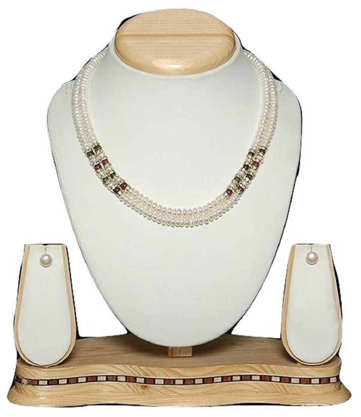 Girls Pearl Alloy Necklace 