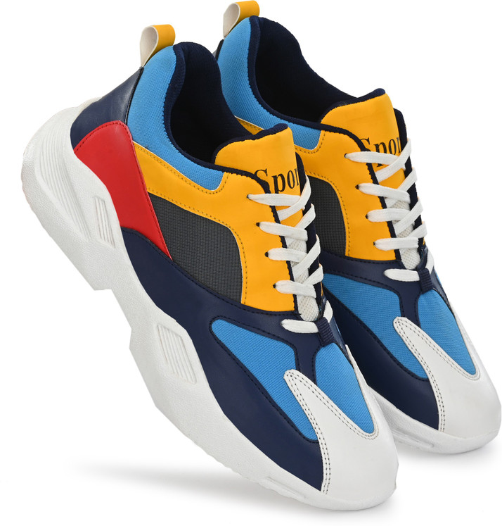 running shoes multicolor
