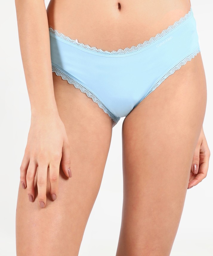 calvin klein light blue underwear women's