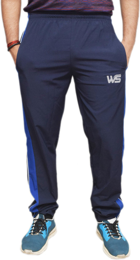 World Sports Solid Men Dark Blue, White 