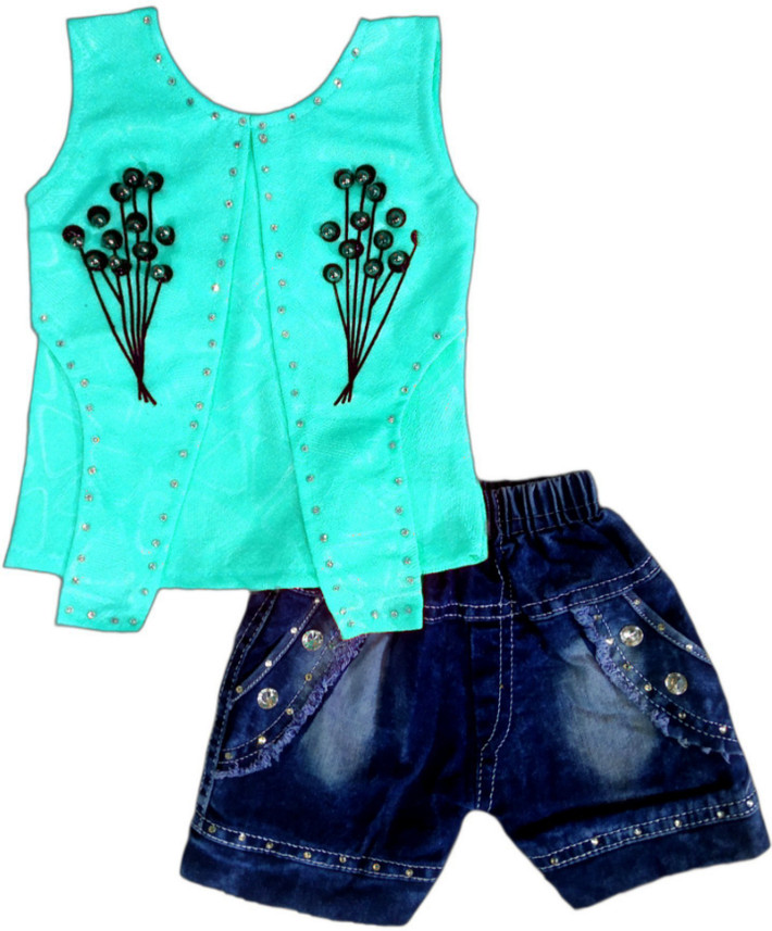 2 years baby jeans top