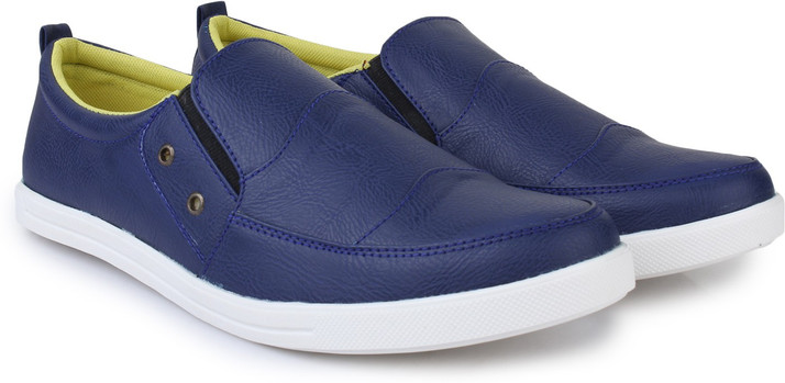 blue designer shoes