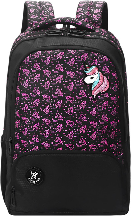 pink fox backpack