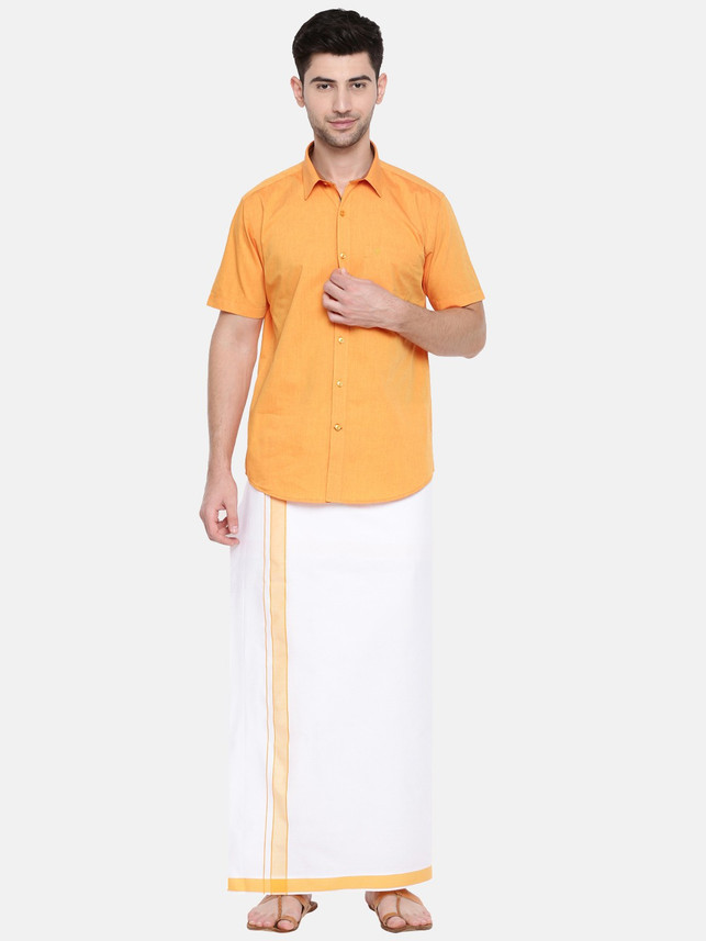Ramraj Cotton Men Shirt \u0026 Dhoti Set