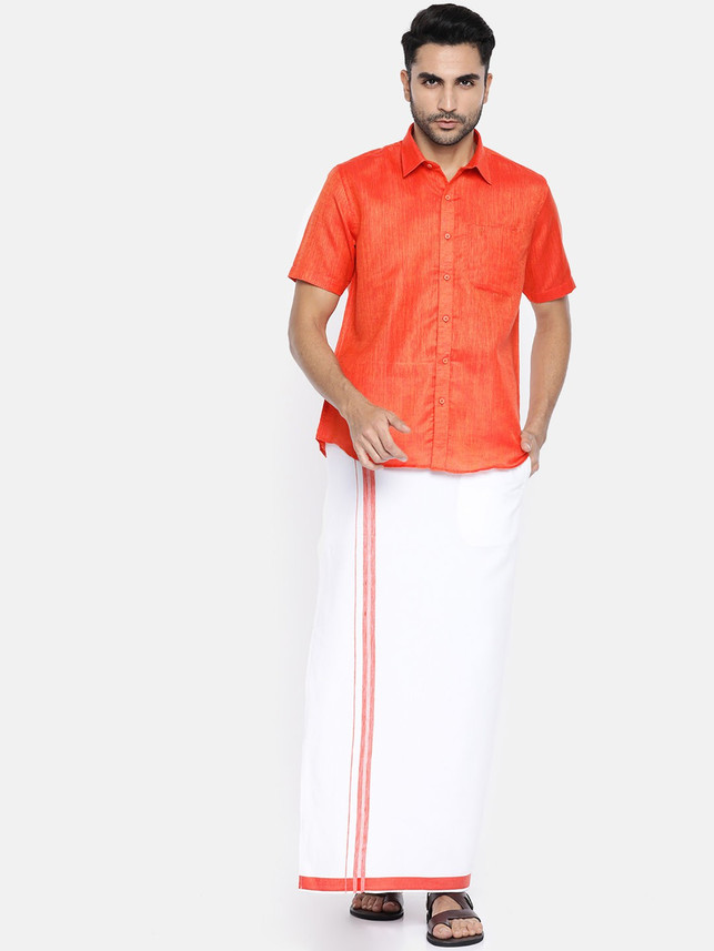 Ramraj Cotton Men Shirt \u0026 Dhoti Set 