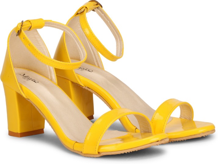 yellow sandals