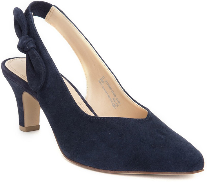 Bugatti Women Blue Heels - Buy Bugatti 