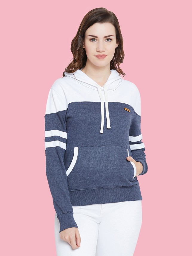 full sleeve solid women's sweatshirt