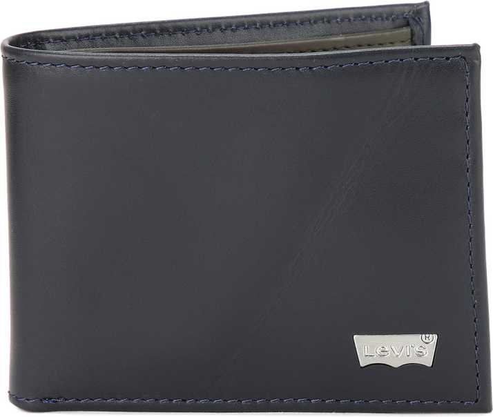 Levis Men Blue Green Genuine Leather Wallet Blue Olive Price In India Flipkart Com