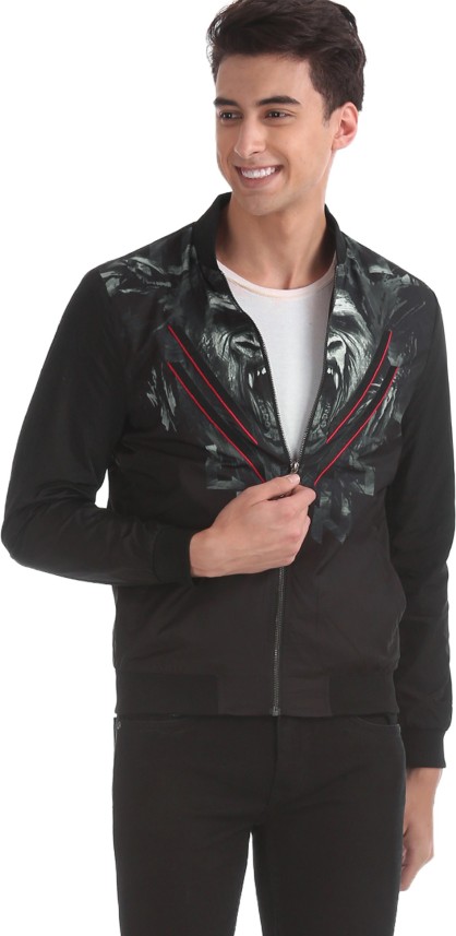 ed hardy printed jacket