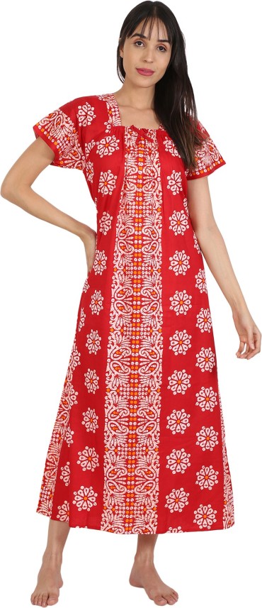 flipkart cotton nighty