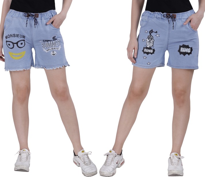 flipkart shorts for ladies