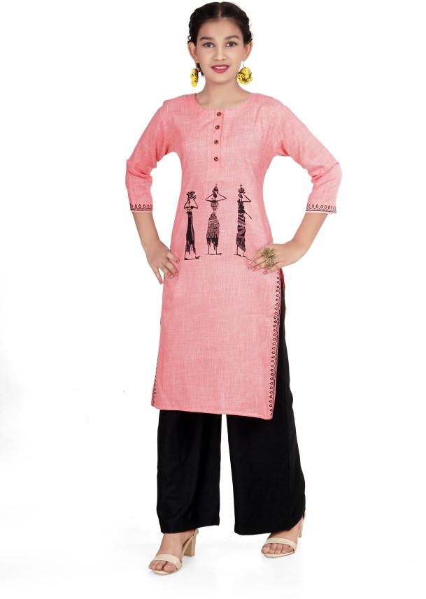 plazo kurti for 12 year girl