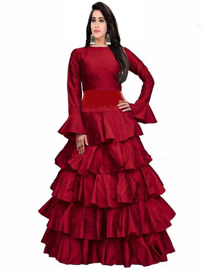 Hkbdfab anarkali gown Clearance