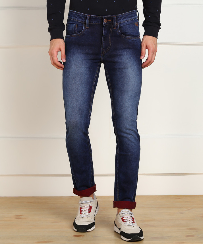 FLYING MACHINE Skinny Men Blue Jeans 