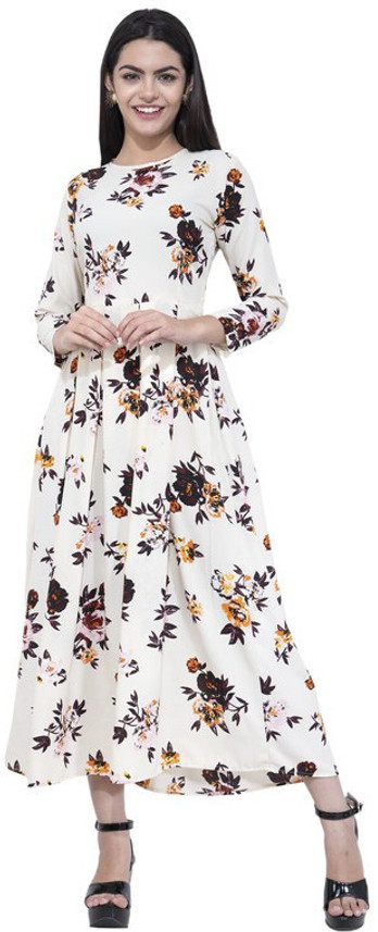 AAYU Women Maxi White Dress - Buy AAYU 