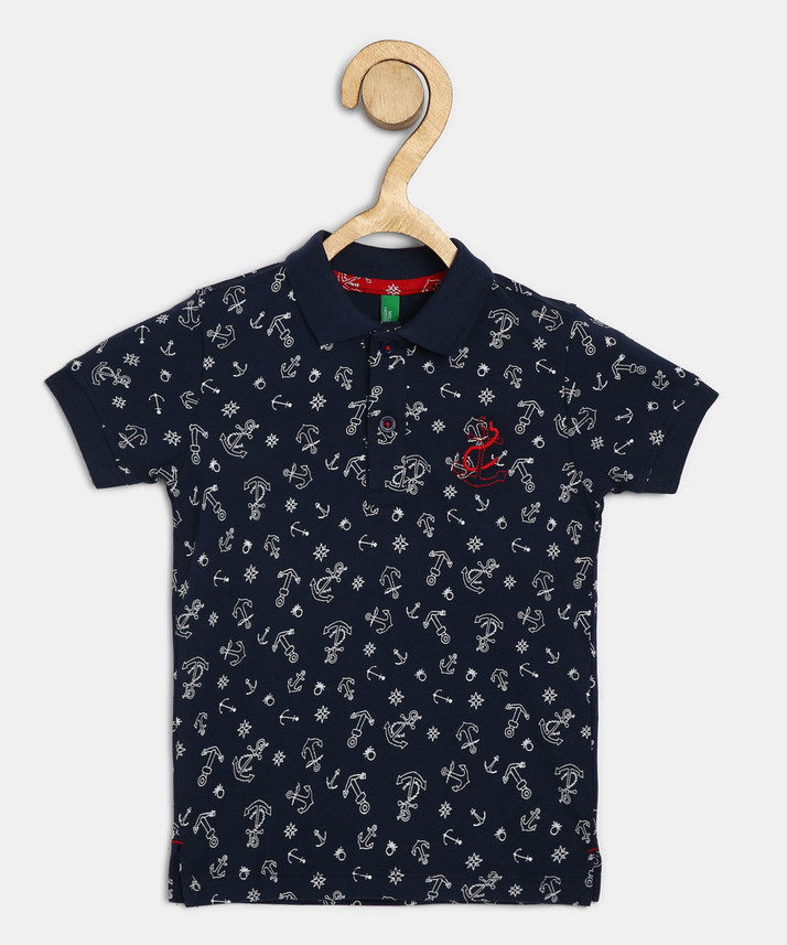 United Colors of Benetton Boys Printed 