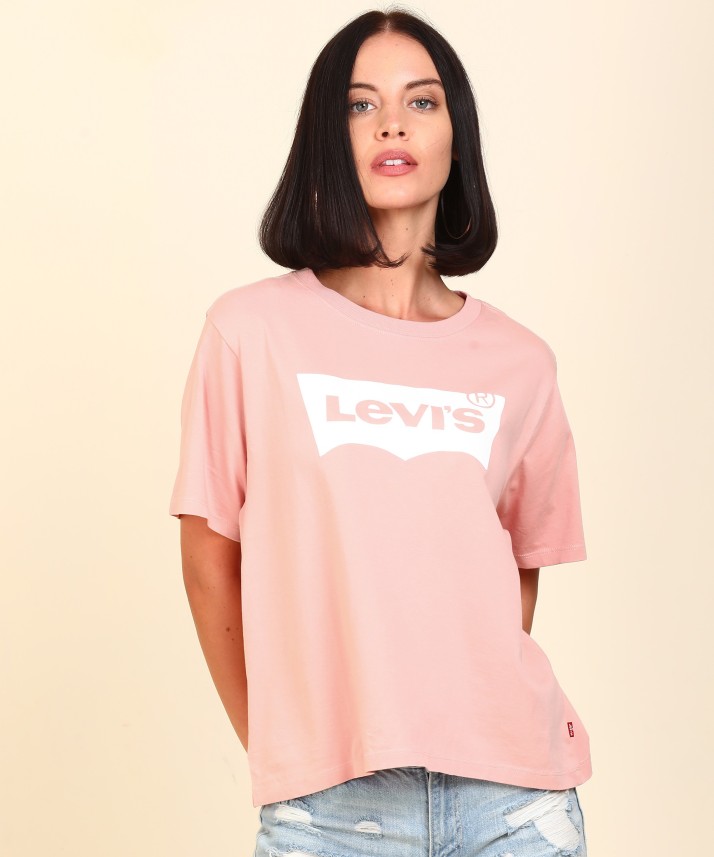 levis tshirt pink