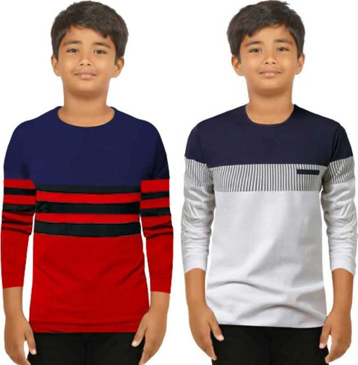 FastColors Boys Colorblock Pure Cotton 