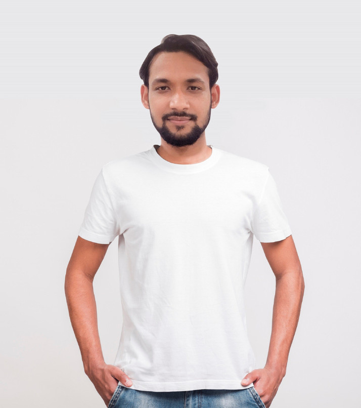 plain white t shirt flipkart