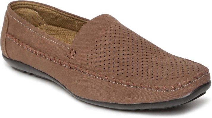 brown casual shoes flipkart