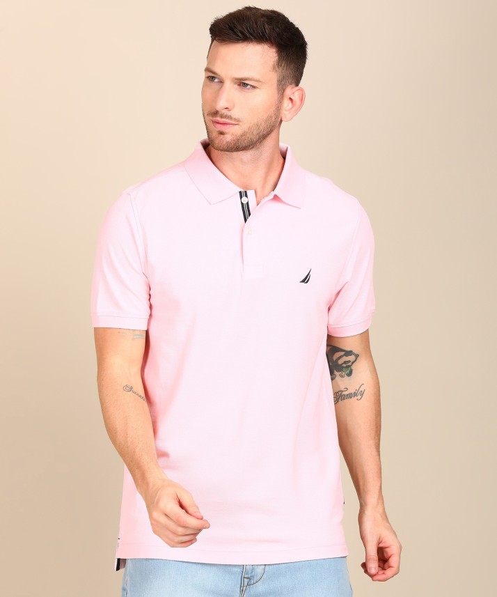 nautica pink t shirt