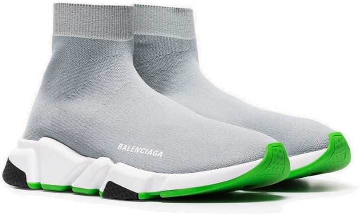 The Balenciaga Balenciaga Speed Trainers Strech Knit Cloud Grey Sneakers Men - Buy The Balenciaga Balenciaga Speed Trainers Strech Knit Cloud Grey Sneakers For Men Online at Best Price - Shop
