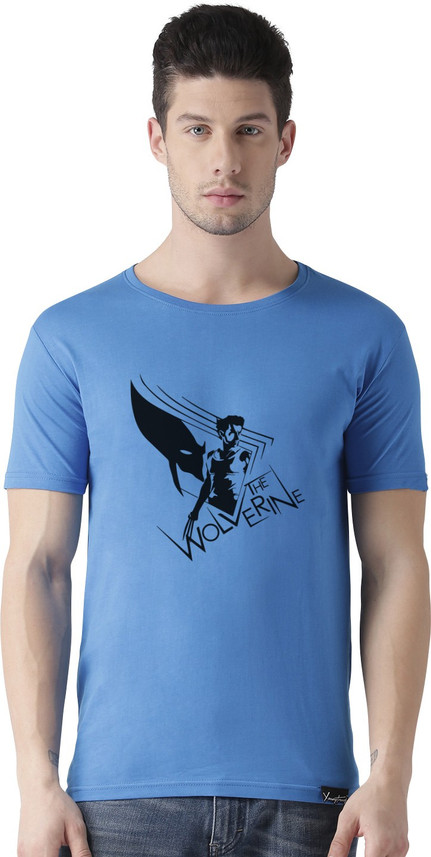 JAI MATADI Graphic Print Men Round Neck 