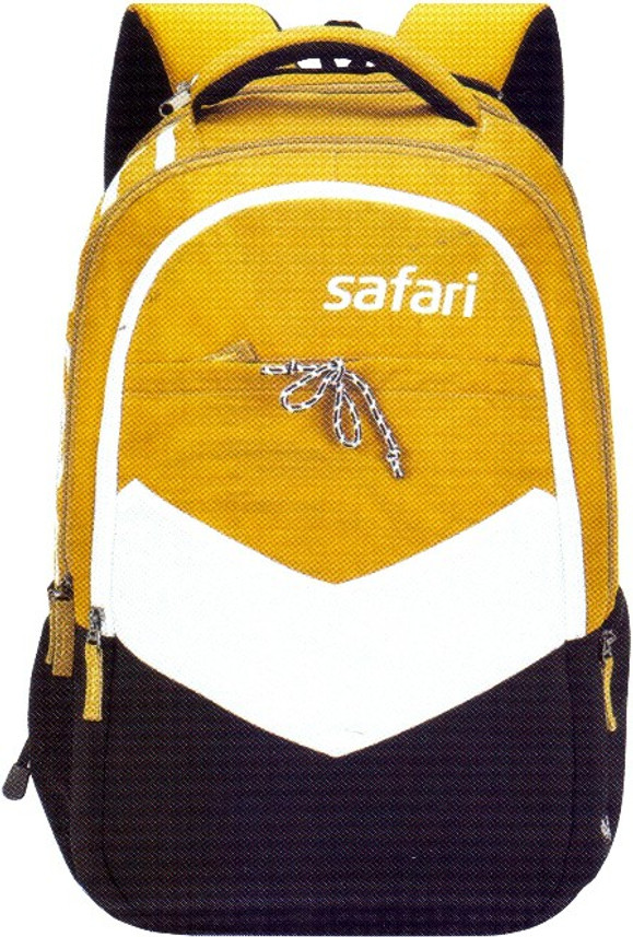 safari yellow backpack