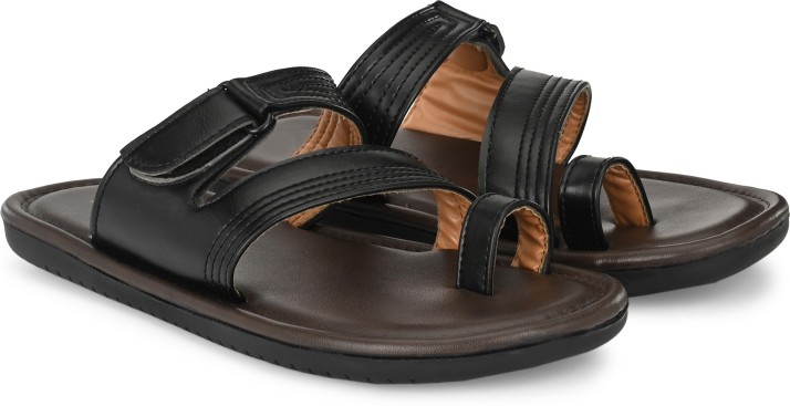 flipkart leather chappal