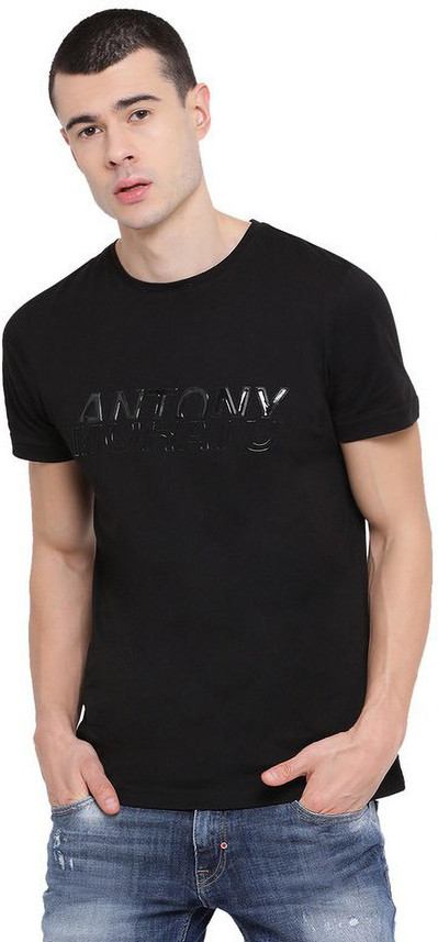 Antony Morato Solid Men Round Neck 