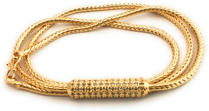 Micro Gold Plated Mugappu Chain 