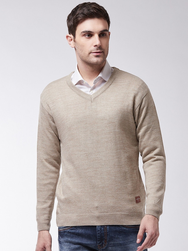 beige sweater mens