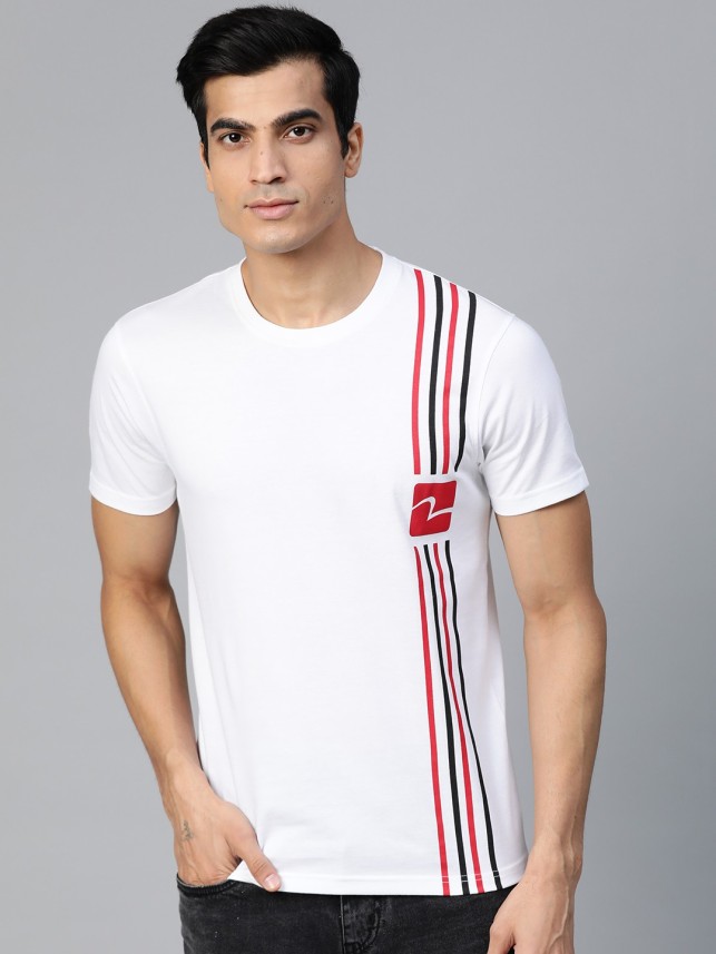 spykar t shirt white