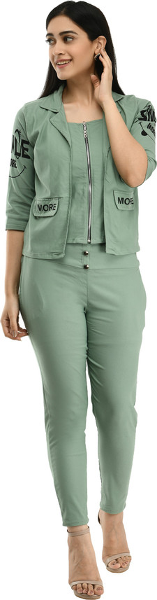 NEYSA Women Ethnic Jacket and Trouser 