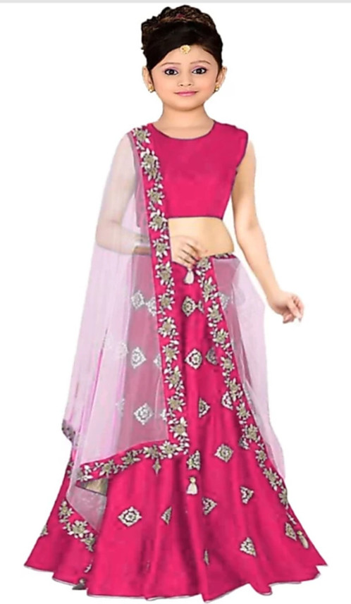 TOKY FAB Baby Girls Lehenga Choli 